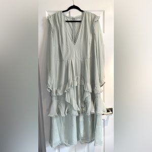 ASOS Design sage green dress